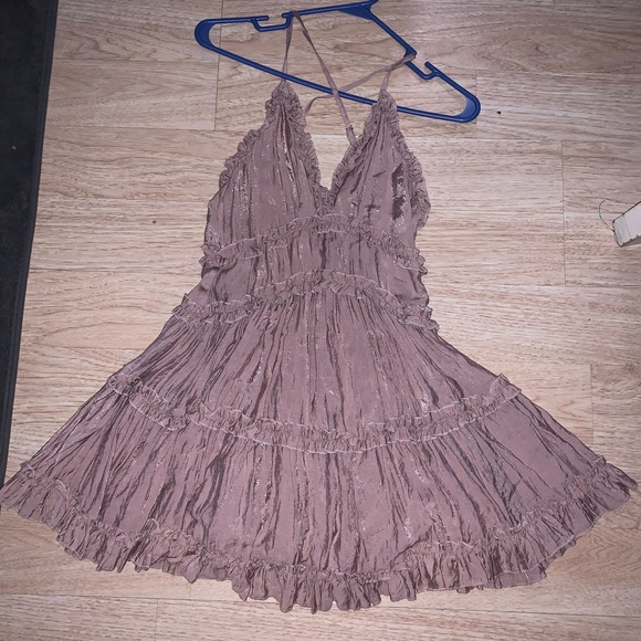 princess polly ruffle tier mini dress - Picture 2 of 3